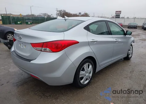 2011 Hyundai Elantra Gls from USA, damaged, VIN 5NPDH4AE9BH049537